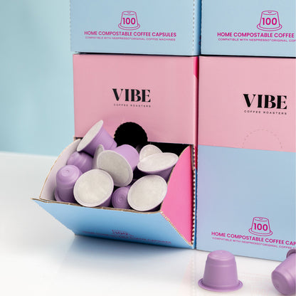 100 Bulk Nespresso® Compatible Coffee Capsules